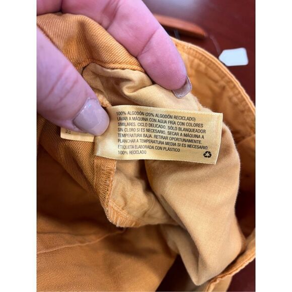 Universal Threads Mustard Twill Cargo Pants sz 14 EUC - Picture 5 of 5